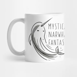 Mystical Narwhal Fantasia Mug